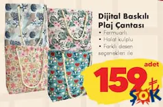 DİJİTAL BASKILI PLAJ ÇANTASI